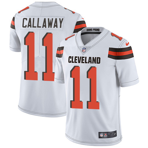 Browns #11 Antonio Callaway White Youth Stitched Football Vapor Untouchable Limited Jersey Browns #11 Antonio Callaway White Youth Stitched Football Vapor Untouchable Limited Jersey