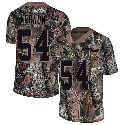 Browns #54 Olivier Vernon Camo Youth Stitched Football Limited Rush Realtree Jersey Browns #54 Olivier Vernon Camo Youth Stitched Football Limited Rush Realtree Jersey