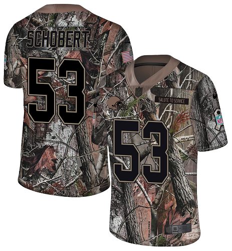 Nike Browns #53 Joe Schobert Camo Youth Stitched NFL Limited Rush Realtree Jersey Nike Browns #53 Joe Schobert Camo Youth Stitched NFL Limited Rush Realtree Jersey