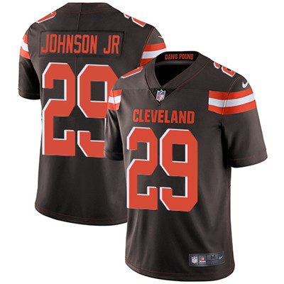 Nike Browns #29 Duke Johnson Jr Brown Team Color Youth Stitched NFL Vapor Untouchable Limited Jersey