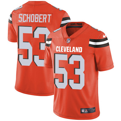 Nike Browns #53 Joe Schobert Orange Alternate Youth Stitched NFL Vapor Untouchable Limited Jersey Nike Browns #53 Joe Schobert Orange Alternate Youth Stitched NFL Vapor Untouchable Limited Jersey