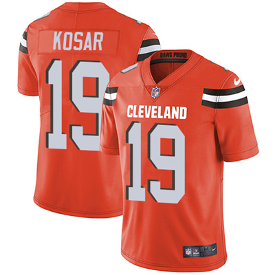 Nike Browns #19 Bernie Kosar Orange Alternate Youth Stitched NFL Vapor Untouchable Limited Jersey Nike Browns #19 Bernie Kosar Orange Alternate Youth Stitched NFL Vapor Untouchable Limited Jersey