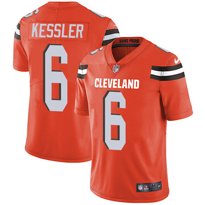 Nike Browns #6 Cody Kessler Orange Alternate Youth Stitched NFL Vapor Untouchable Limited Jersey Nike Browns #6 Cody Kessler Orange Alternate Youth Stitched NFL Vapor Untouchable Limited Jersey