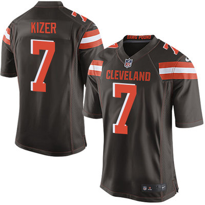 Nike Browns #7 DeShone Kizer Brown Team Color Youth Stitched NFL New Elite Jersey Nike Browns #7 DeShone Kizer Brown Team Color Youth Stitched NFL New Elite Jersey
