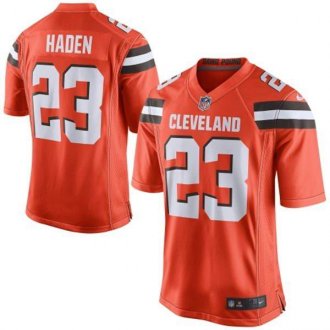 Youth Nike Browns #23 Joe Haden Orange Alternate Stitched NFL New Elite Jersey Youth Nike Browns #23 Joe Haden Orange Alternate Stitched NFL New Elite Jersey