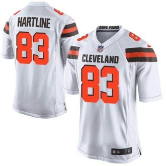 Youth Nike Browns #83 Brian Hartline White Stitched NFL New Elite Jersey Youth Nike Browns #83 Brian Hartline White Stitched NFL New Elite Jersey