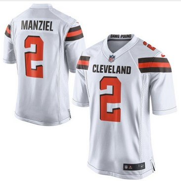Youth New Browns #2 Johnny Manziel White Stitched NFL New Elite Jersey Youth New Browns #2 Johnny Manziel White Stitched NFL New Elite Jersey