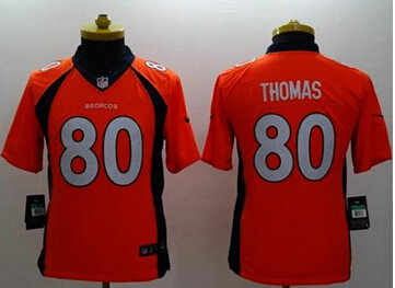Youth NEW Broncos #80 Julius Thomas Orange Team Color NFL New Limited Jersey Youth NEW Broncos #80 Julius Thomas Orange Team Color NFL New Limited Jersey