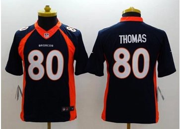 Youth NEW Broncos #80 Julius Thomas Blue Alternate NFL New Limited Jersey Youth NEW Broncos #80 Julius Thomas Blue Alternate NFL New Limited Jersey