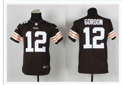 Youth NFL New Cleveland Browns #12 Josh Gordon Brown Team Color Jersey Youth NFL New Cleveland Browns #12 Josh Gordon Brown Team Color Jersey