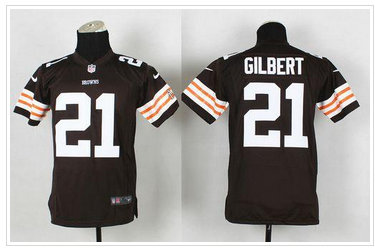 Youth New Cleveland Browns #21 Justin Gilbert Brown Jersey Youth New Cleveland Browns #21 Justin Gilbert Brown Jersey