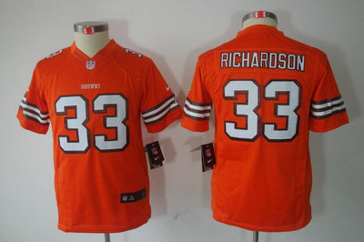 Youth NEW NFL Cleveland Browns 33 Trent Richardson Orange Jerseys Youth NEW NFL Cleveland Browns 33 Trent Richardson Orange Jerseys