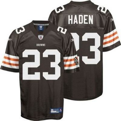 Youth Cleveland Browns 23 Joe Haden jersey Brown