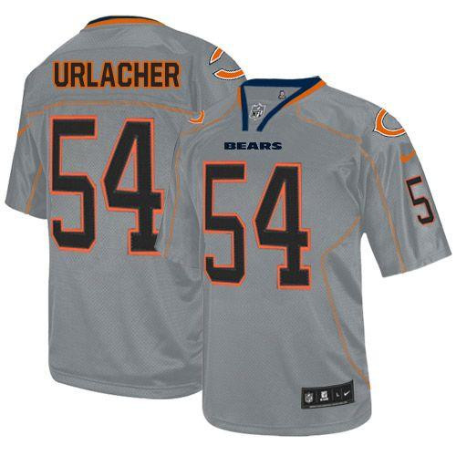 Nike Bears #54 Brian Urlacher Lights Out Grey Youth Stitched NFL Elite Jersey Nike Bears #54 Brian Urlacher Lights Out Grey Youth Stitched NFL Elite Jersey