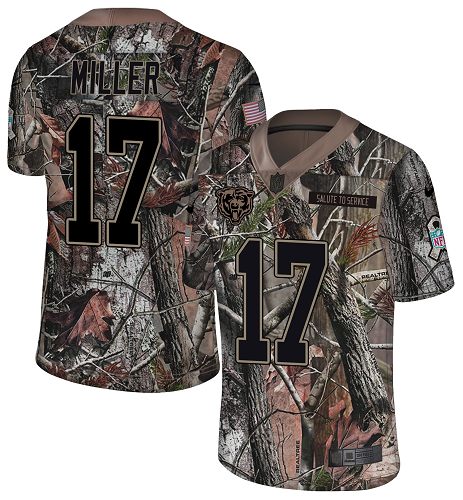 Nike Bears #17 Anthony Miller Camo Youth Stitched NFL Limited Rush Realtree Jersey Nike Bears #17 Anthony Miller Camo Youth Stitched NFL Limited Rush Realtree Jersey
