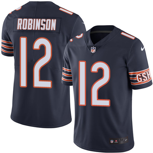 Nike Bears #12 Allen Robinson Navy Blue Team Color Youth Stitched NFL Vapor Untouchable Limited Jersey Nike Bears #12 Allen Robinson Navy Blue Team Color Youth Stitched NFL Vapor Untouchable Limited Jersey