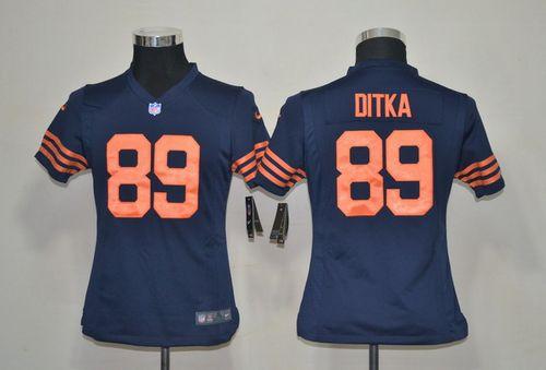 Nike Bears #89 Mike Ditka Navy Blue Alternate Youth Stitched NFL Elite Jersey Nike Bears #89 Mike Ditka Navy Blue Alternate Youth Stitched NFL Elite Jersey