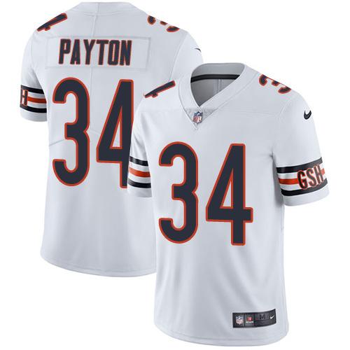 Nike Bears #34 Walter Payton White Youth Stitched NFL Vapor Untouchable Limited Jersey Nike Bears #34 Walter Payton White Youth Stitched NFL Vapor Untouchable Limited Jersey