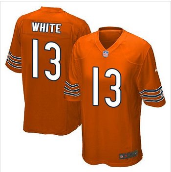 Youth New Bears #13 Kevin White Orange Alternate Stitched NFL Elite Jersey Youth New Bears #13 Kevin White Orange Alternate Stitched NFL Elite Jersey