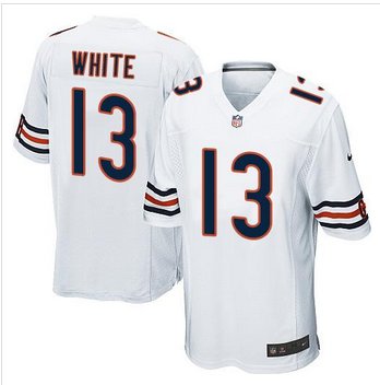 Youth New Bears #13 Kevin White White Stitched NFL Elite Jersey