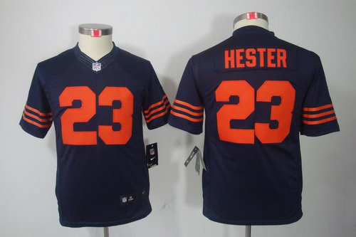 Youth NEW Chicago Bears 23 Devin Hester Blue Jerseys(orange number) Youth NEW Chicago Bears 23 Devin Hester Blue Jerseys(orange number)