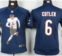Nike Youth Chicago Bears #6 Cutler Blue Portrait Fashion Game Jerseys Nike Youth Chicago Bears #6 Cutler Blue Portrait Fashion Game Jerseys