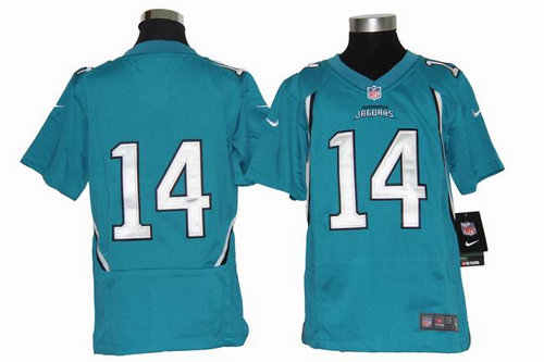 Youth Nike Jacksonville Jaguars 14 Justin Blackmon Green Jerseys