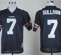 Auburn Tigers #7 Sullivan Blue Embroidered NCAA Jersey Auburn Tigers #7 Sullivan Blue Embroidered NCAA Jersey