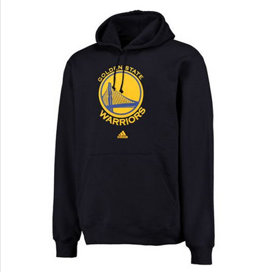 Adidas Golden State Warriors Logo Pullover Hoodie Sweatshirt Navy