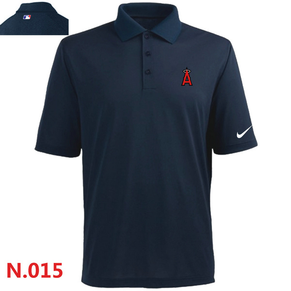 Nike Los Angeles Angels Men's Navy Blue Polo Shirt