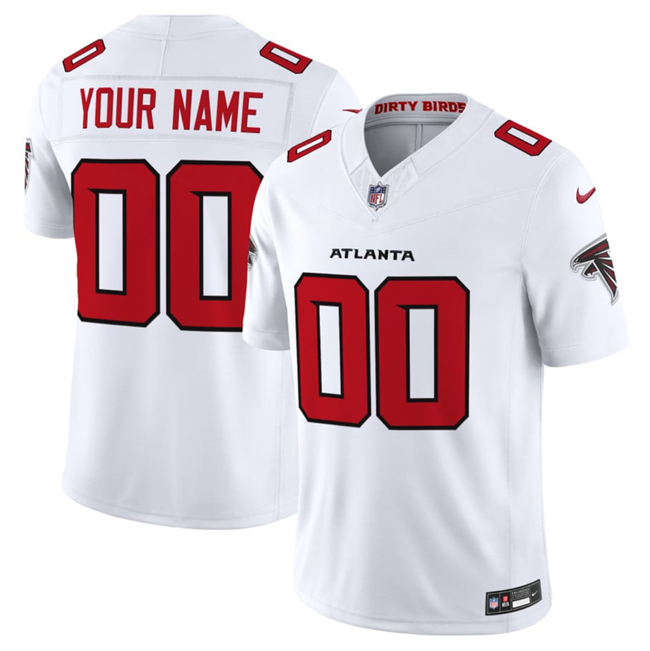 Men's Atlanta Falcons Active Player Custom White 2026 New F.U.S.E. Vapor Untouchable Limited Stitched Football Jersey