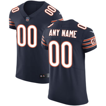 Men's Chicago Bears Nike Navy Vapor Untouchable Custom Elite Jersey Men's Chicago Bears Nike Navy Vapor Untouchable Custom Elite Jersey
