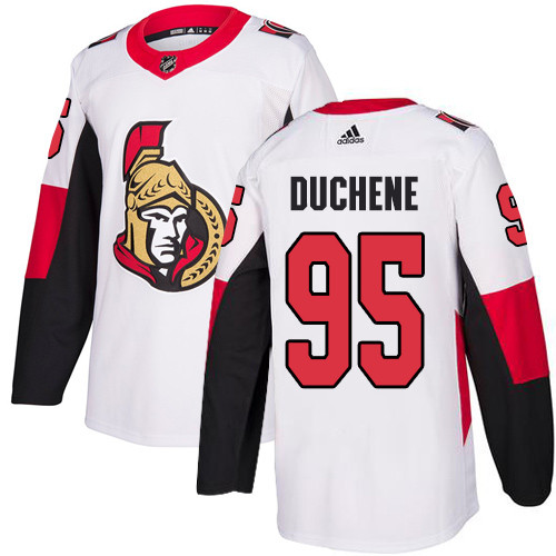 Adidas Senators #95 Matt Duchene White Road Authentic Stitched NHL Jersey Adidas Senators #95 Matt Duchene White Road Authentic Stitched NHL Jersey