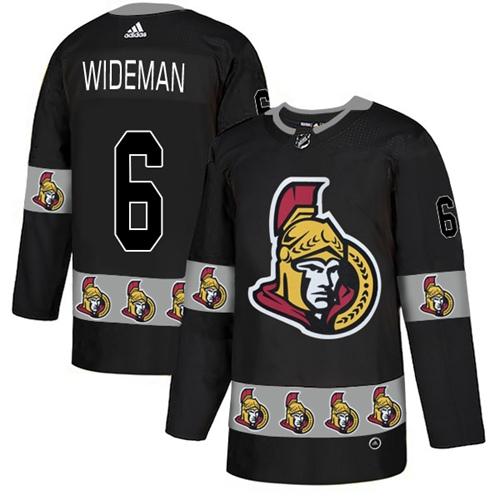 Adidas Senators #6 Chris Wideman Black Authentic Team Logo Fashion Stitched NHL Jersey Adidas Senators #6 Chris Wideman Black Authentic Team Logo Fashion Stitched NHL Jersey
