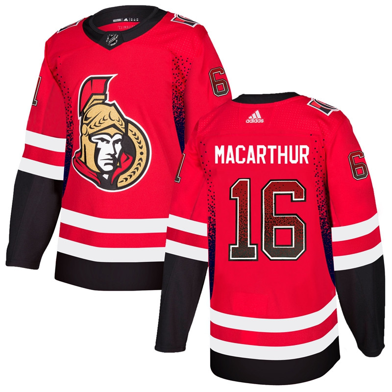 Senators 16 Clarke MacArthur Red Drift Fashion Adidas Jersey Senators 16 Clarke MacArthur Red Drift Fashion Adidas Jersey