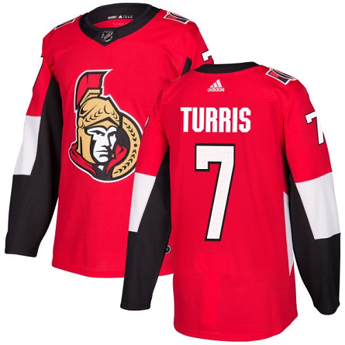 Adidas Senators #7 Kyle Turris Red Home Authentic Stitched NHL Jersey Adidas Senators #7 Kyle Turris Red Home Authentic Stitched NHL Jersey