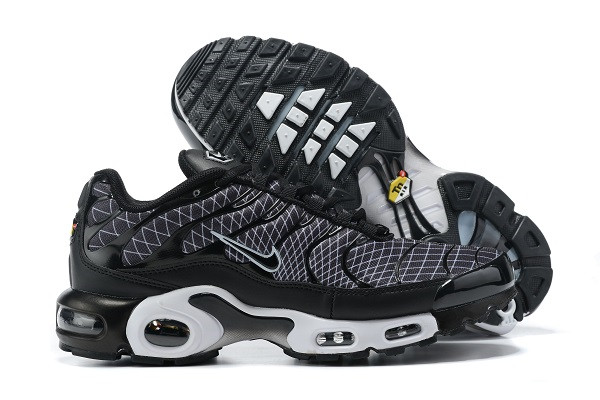 Men's Hot Sale Running Weapon Air Max TN Shoes Black 0183