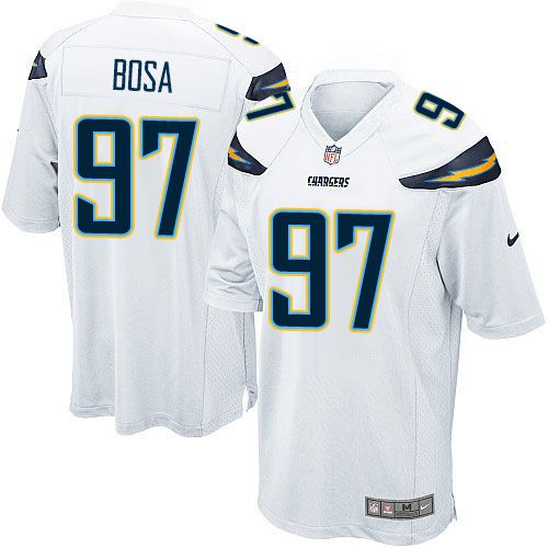 Nike Chargers #97 Joey Bosa White Youth Stitched NFL Elite Jersey