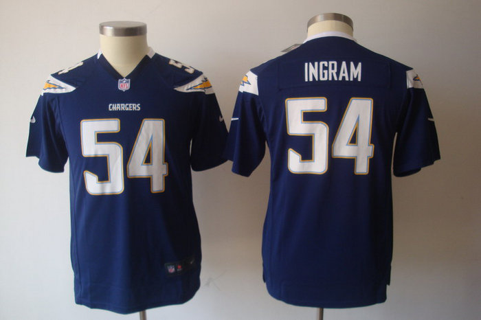 Youth Nike San Diego Chargers #54 Melvin Ingram Dark Blue Jerseys