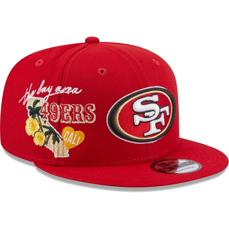 NFL San Francisco 49ers Snapback Red 2 TX