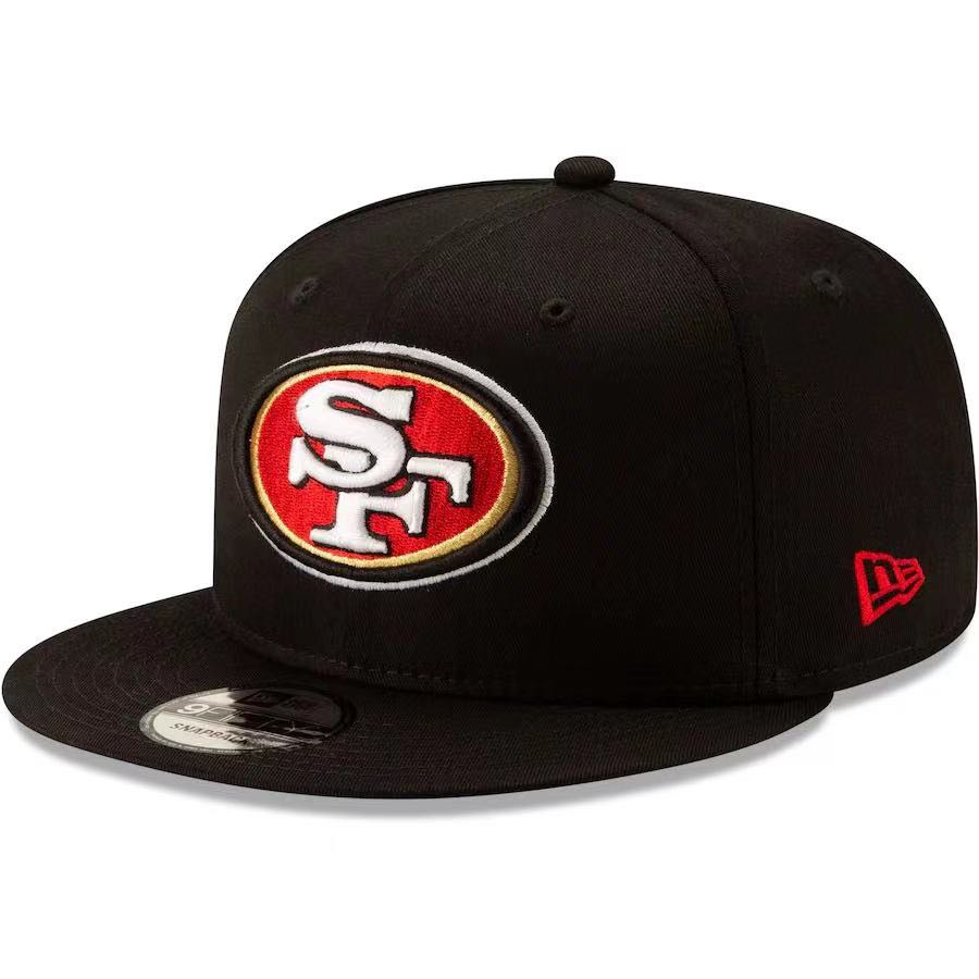 NFL San Francisco 49ers Snapback Black TX