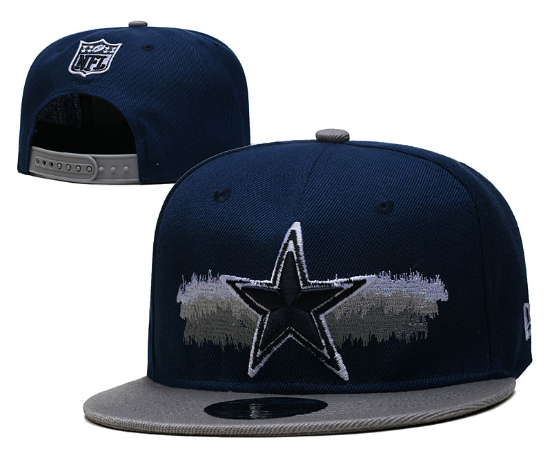 Cowboys Snapback Hat Navy --YD