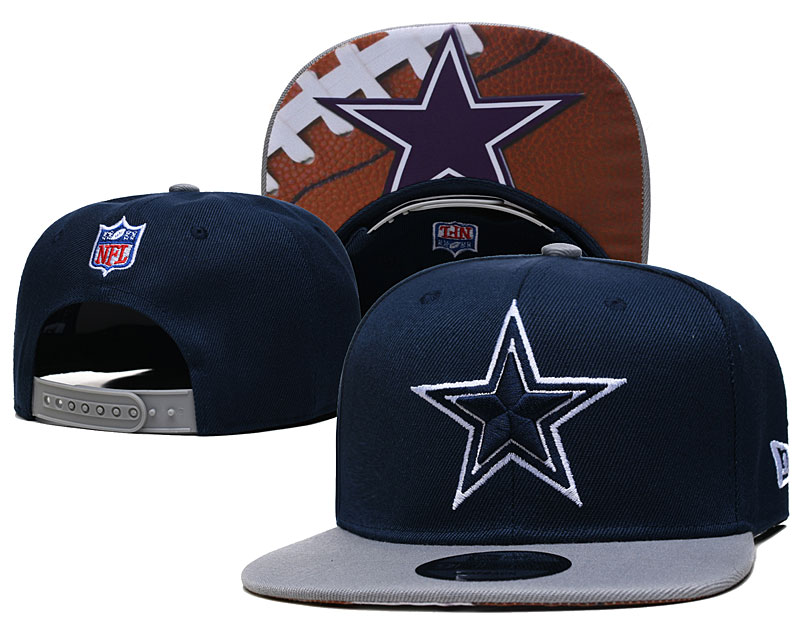 Cowboys Team Logo Snapback Hat - -TX