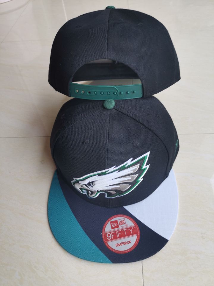 Eagles Team Logo Black Adjustable Hat LT Eagles Team Logo Black Adjustable Hat LT