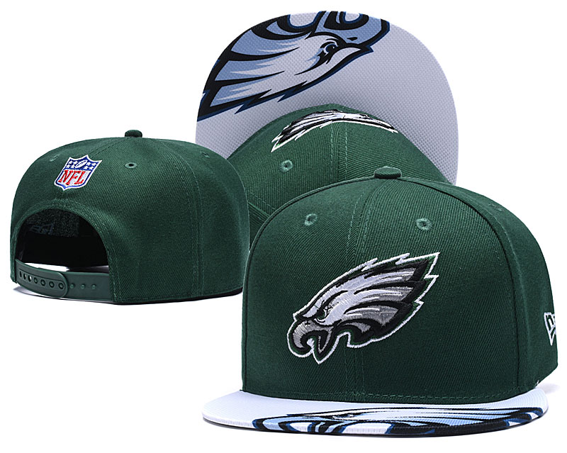NFL Philadelphia Eagles Team Logo Green Silver Adjustable Hat NFL Philadelphia Eagles Team Logo Green Silver Adjustable Hat
