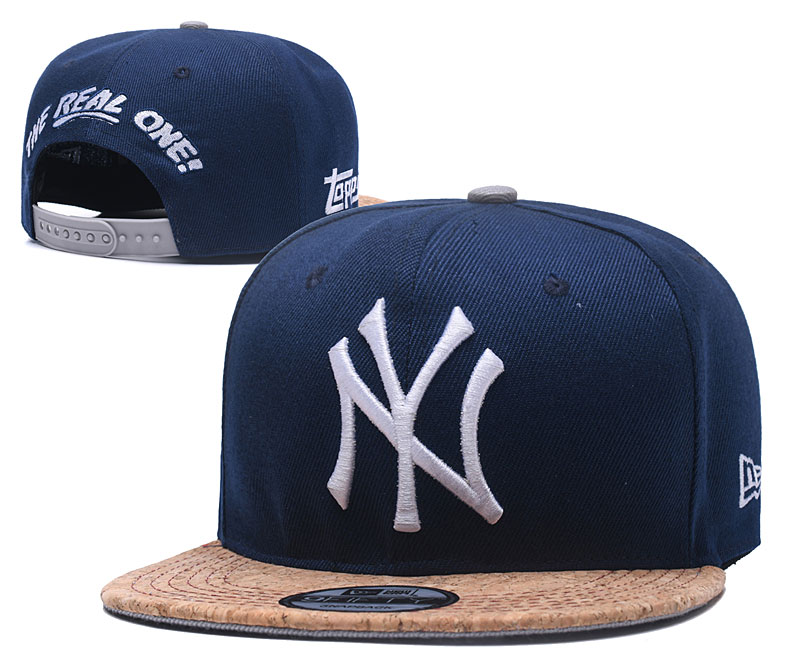 MLB New York Yankees Fresh Logo Navy Adjustable Hat YD