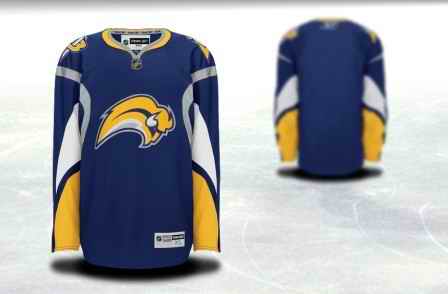 Buffalo Sabres Men Customized Blue Jersey Buffalo Sabres Men Customized Blue Jersey