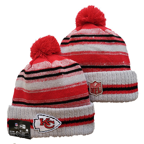 Chiefs Team Logo Pom Knit Hat 1 YD Chiefs Team Logo Pom Knit Hat 1 YD