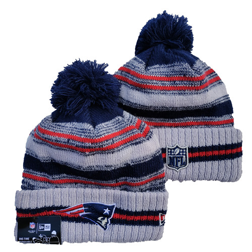 Patriots Team Logo Pom Knit Hat YD Patriots Team Logo Pom Knit Hat YD