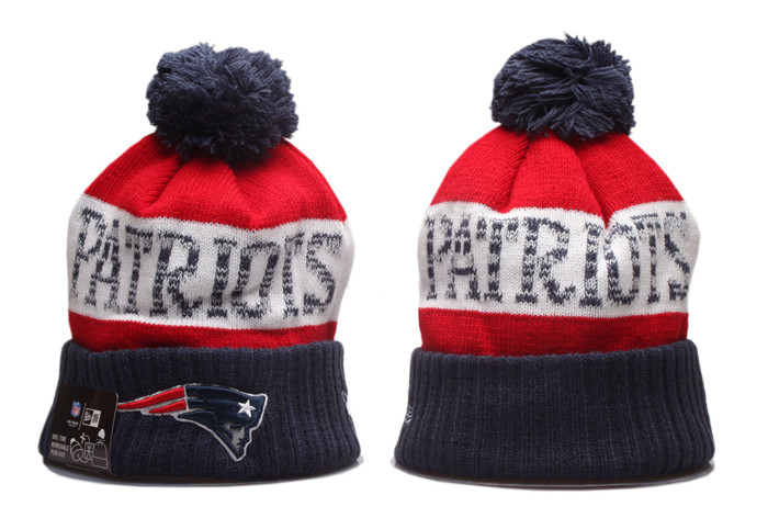Patriots Logo Pom Knit Hat YD